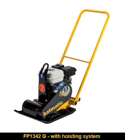 Batmatic Petrol Forward Plate compactor FP1342 W Kohler SH 265 79kg 13kN - Image 2