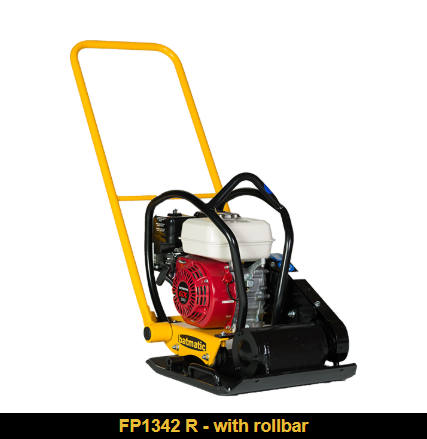 Batmatic Petrol Forward Plate compactor FP1342 W Kohler SH 265 79kg 13kN - Image 3