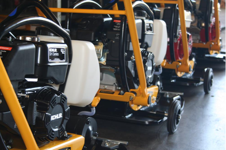 Batmatic Petrol Forward Plate compactor FP1342 W Kohler SH 265 79kg 13kN - Image 8