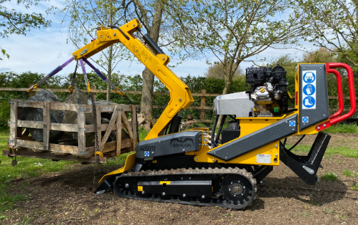 Dragon Lifter LF750 with bag lift attachment