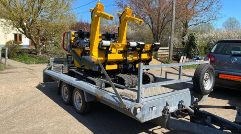 Dragon Lifter LF750 with bag lift attachment - Image 12