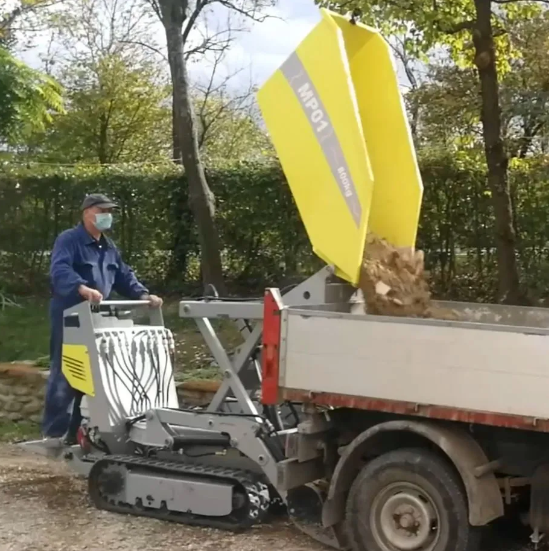 MP 1t Site Dumper equipment to suit MechBadger Multi-Purpose Drive - Image 5