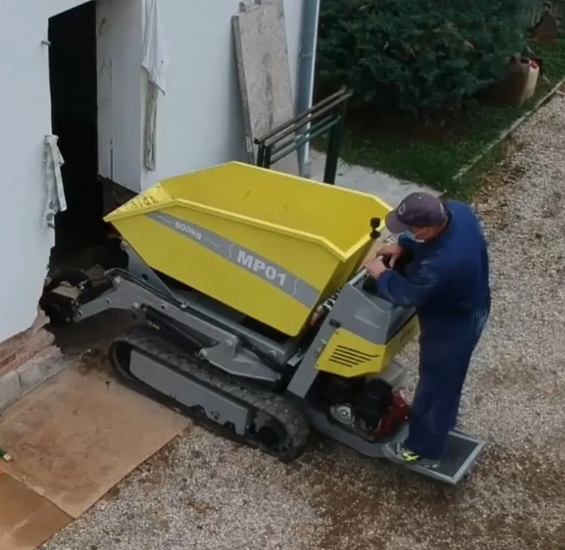 MP 1t Site Dumper equipment to suit MechBadger Multi-Purpose Drive - Image 4