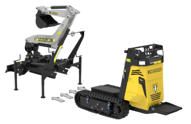 MP Excavator equipment to suit Mechbadger Multi-Purpose Drive